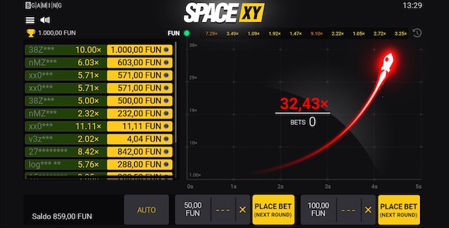 como jogar Space XY 