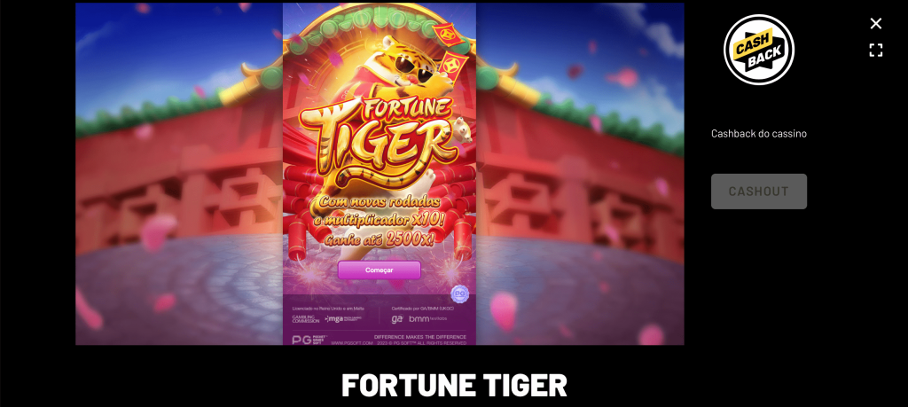 Fortune Tiger, Ganhe até 2.500x no Jogo do Tigre