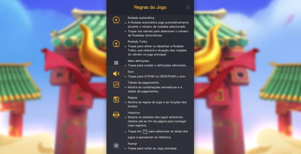 fortune ox regras do jogo